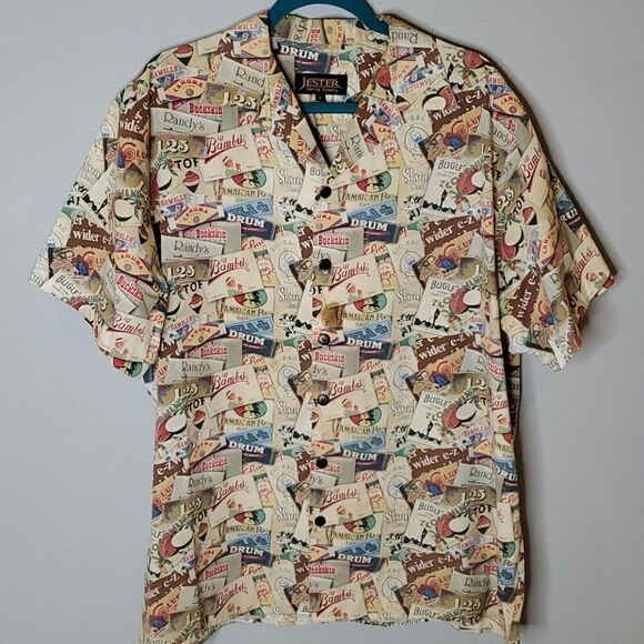 Men's Jester Clothing Rolling Papers Logo Shirt L - Picture 1 of 9